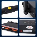 Homcom Foldable Electric Treadmill 0 5Hp 1 6 Km H