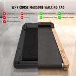 Maksone Wood Electric Under Desk Treadmill with Remote