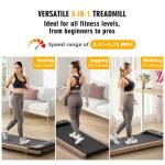 Maksone Wood Electric Under Desk Treadmill with Remote