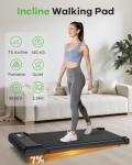 Ultra Slim Electric Treadmill for Home/Office Fitness