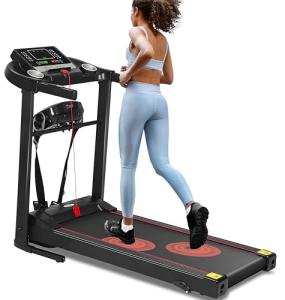 FK Sports Folding Treadmill with 2HP Motor, Bluetooth