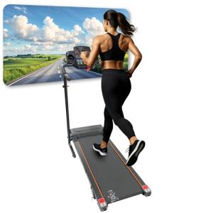 EVOLVE B1 Foldable Electric Treadmill - 12 Programs, Bluetooth