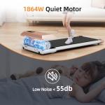 DeerRun 2024 Walking Pad - 2.5HP, Remote, LED