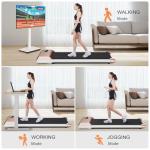 DeerRun 2024 Walking Pad - 2.5HP, Remote, LED