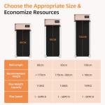 DeerRun 2024 Walking Pad - 2.5HP, Remote, LED