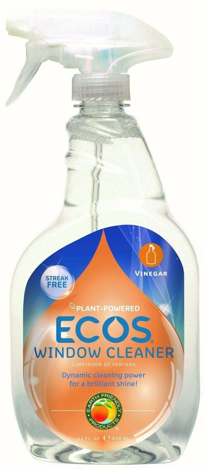 ECOS Streak Free Glass + Surface Cleaner