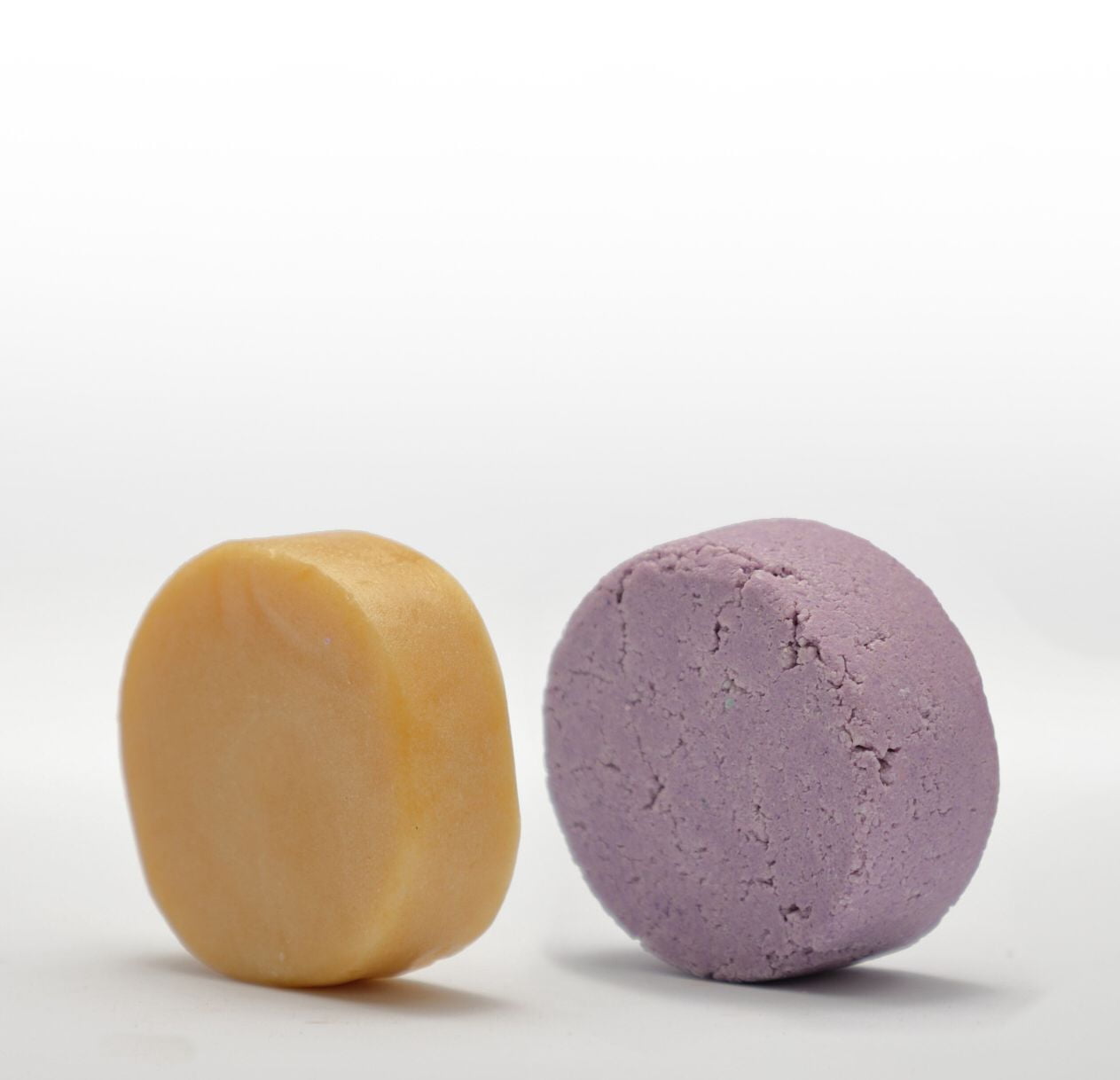 Natural Hair Care Set: Lavender Shampoo & Lemon Conditioner