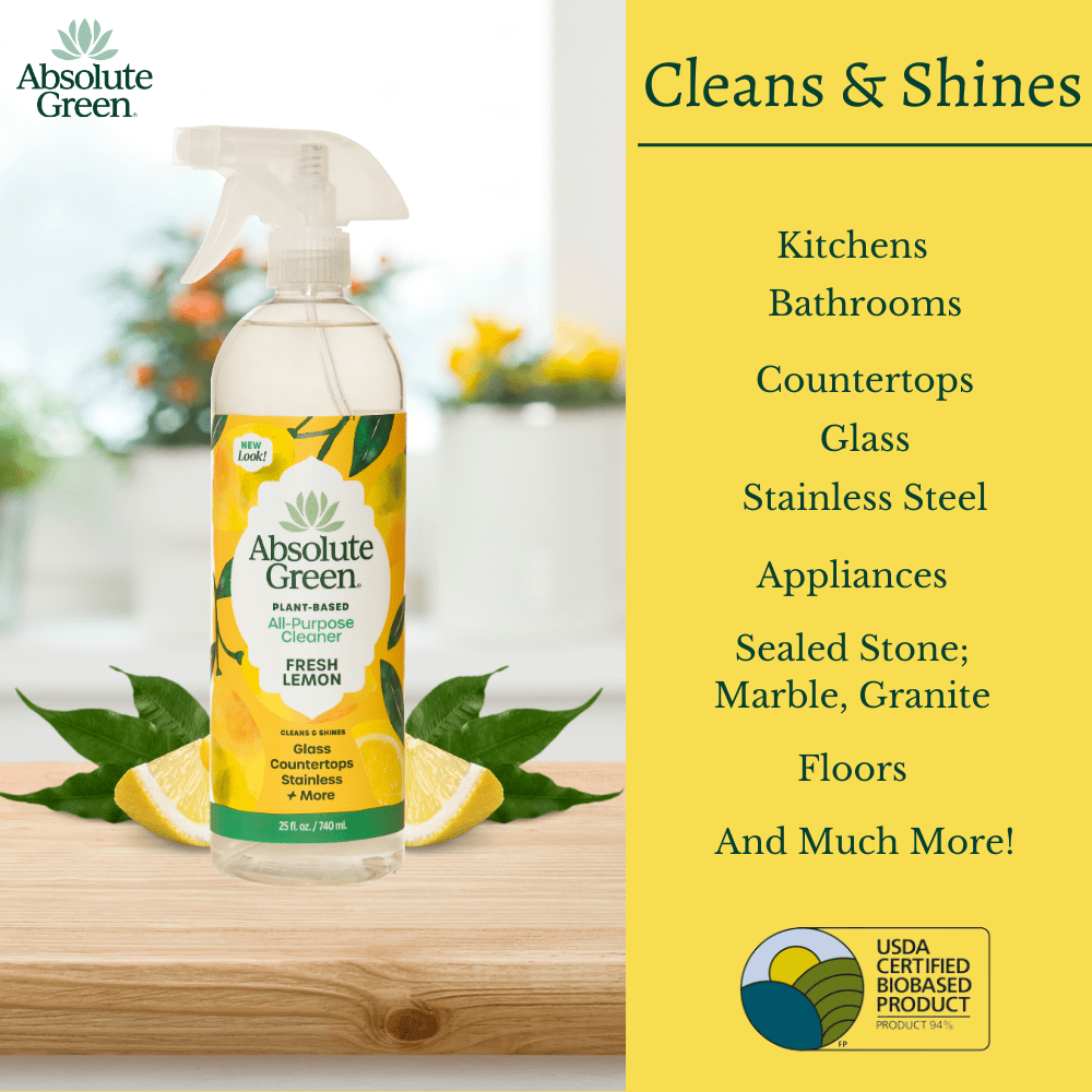 Eco-Friendly Natural Multipurpose Cleaner- Lemon Scent