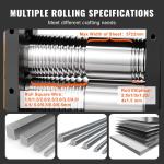 3-in-1 Rolling Mill Jewelry Press Machine