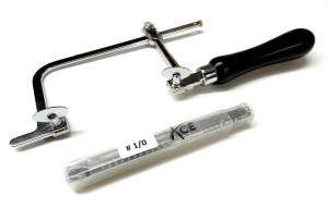 Jewelry Making Saw Frame with 144 Blades