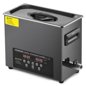 CREWORKS 6L Ultrasonic Jewelry and Tool Cleaner
