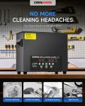 CREWORKS 6L Ultrasonic Jewelry and Tool Cleaner