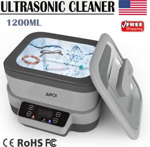 1200ml Ultrasonic Jewelry Cleaner for Dentures
