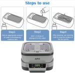 1200ml Ultrasonic Jewelry Cleaner for Dentures