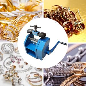 3-Inch Jewelry Rolling Mill with 1:6 Gear Ratio