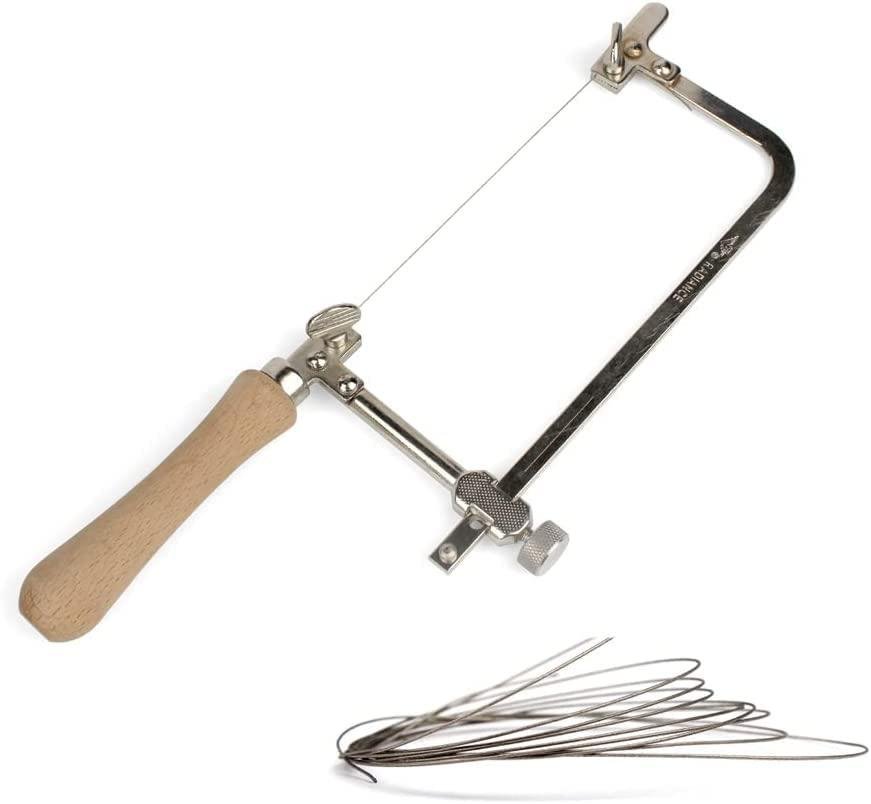 Coping Saw with Diamond Wire for Metal and Stone