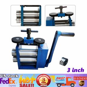 75mm Manual Jewelry Rolling Mill Machine