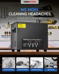 CREWORKS 10L Ultrasonic Cleaner for Jewelry and Watches