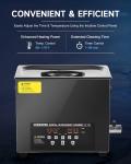 CREWORKS 10L Ultrasonic Cleaner for Jewelry and Watches