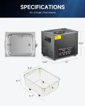 CREWORKS 10L Ultrasonic Cleaner for Jewelry and Watches