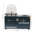 Jewelry Vacuum Casting Machine with Plexiglass Hood