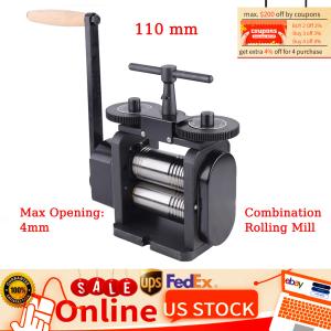110mm Manual Jewelry Rolling Mill Machine