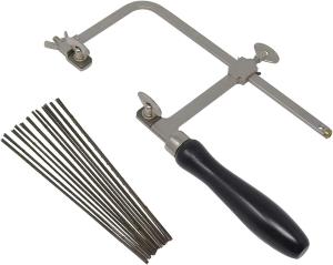 German Style Jeweler's Saw Frame with 144 Blades