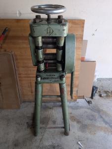 Dinkel Double Rolling Mill Jewelry Tool with Stand