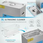 3L Digital Ultrasonic Cleaner for Jewelry and Watches