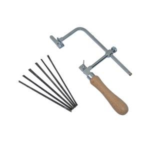 Adjustable Jewelers Saw Frame with 144 Blades