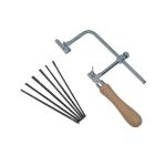 Adjustable Jewelers Saw Frame with 144 Blades