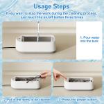 Ultrasonic Jewelry and Watch Cleaner 640ml