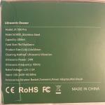 Ultrasonic Jewelry Cleaner - White