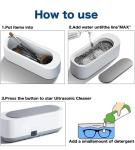 Ultrasonic Jewelry Cleaner Machine for Rings and Glasses