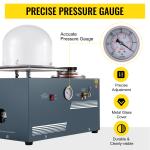 VEVOR 2L Lost Wax Jewelry Casting Vacuum