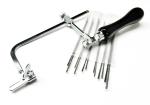 Jeweler's Saw Kit with Frame and 144 Blades