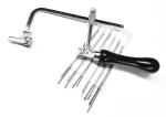 Jeweler's Saw Kit with Frame and 144 Blades