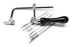 Jeweler's Saw Kit with Frame and 144 Blades