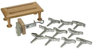EURO TOOL Mini Forming Stake Set with Vise