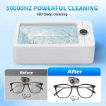 Professional Ultrasonic Jewelry Cleaner for Rings and Eyewear