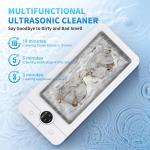Professional Ultrasonic Jewelry Cleaner for Rings and Eyewear