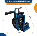 76mm Jewelry Rolling Mill with 7 Rollers