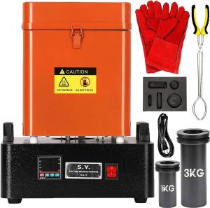 Gold Melting Furnace Kit - 1+3KG Electric 2100°F