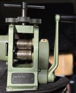 Vintage Cas-Ker 76MM Manual Jewelry Rolling Mill
