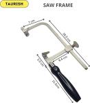 TAURISH 3-in-1 Jeweler's Saw Kit with Blades