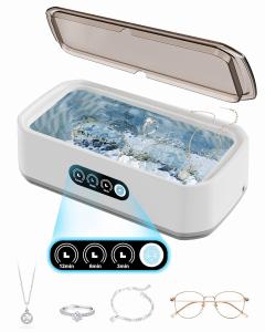 Portable Ultrasonic Jewelry Cleaner - Powerful and Smart
