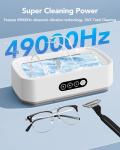 Portable Ultrasonic Jewelry Cleaner - Powerful and Smart
