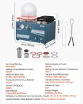 VEVOR Vacuum Casting Machine and Melting Furnace