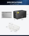 CREWORKS 30L Ultrasonic Cleaner for Jewelry and Watches