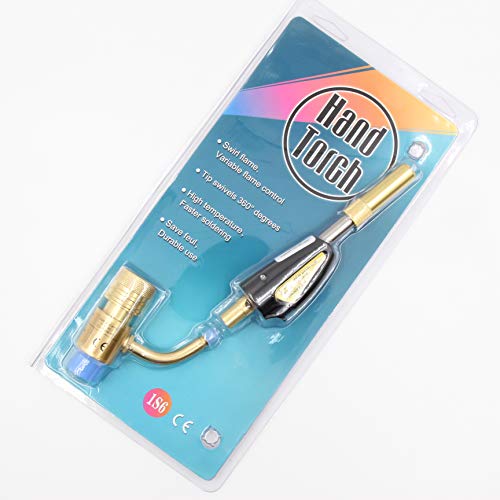 MAPP Hand Torch with Heavy Brass Head